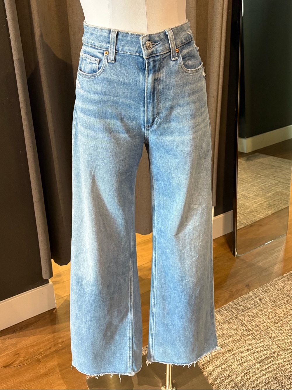 PAIGE Anessa Wide Leg Jean in Helena 27